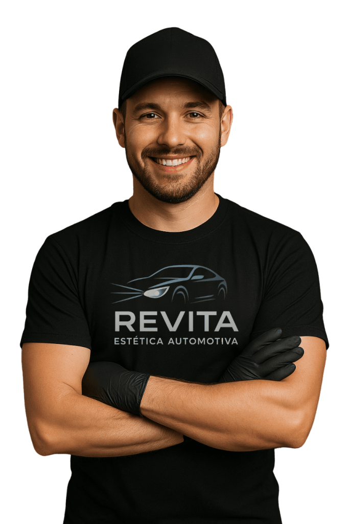 profissional de revitalização de faróis
